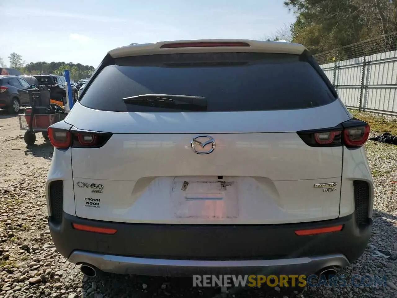 6 fotografías del automóvil dañado 7MMVABXY3PN146366 MAZDA CX-50 BASE 2023