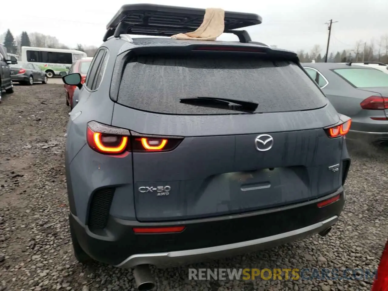 6 fotografías del automóvil dañado 7MMVABXY0RN237114 MAZDA CX-50 BASE 2024