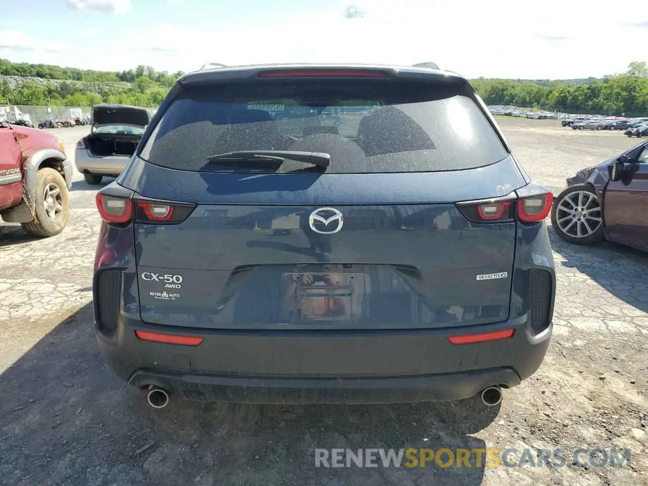 6 fotografías del automóvil dañado 7MMVABCM4PN143480 MAZDA CX-50 PREF 2023