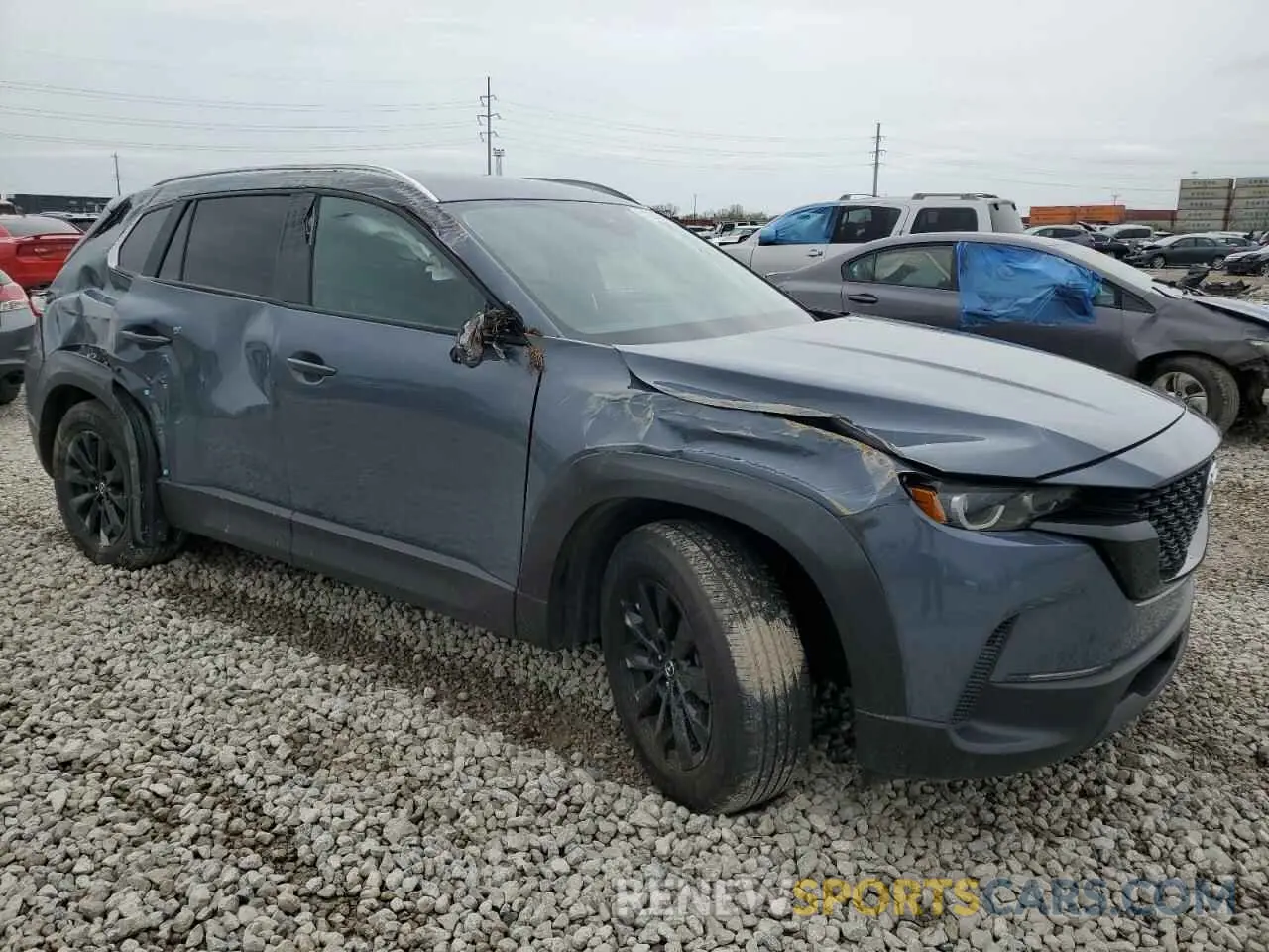 4 fotografías del automóvil dañado 7MMVABCM5PN138563 MAZDA CX-50 PREF 2023