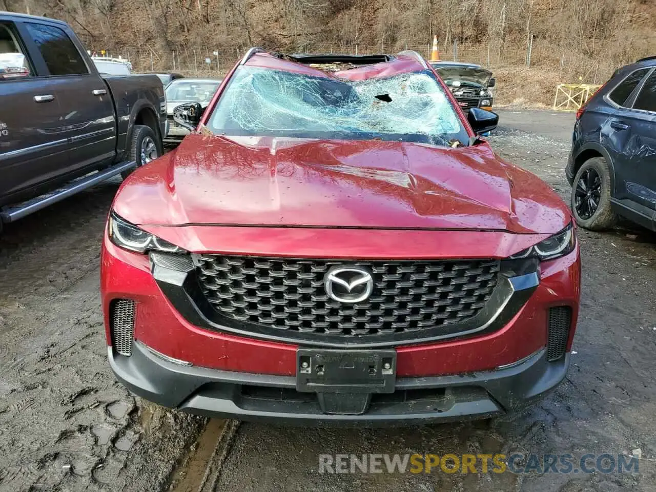 5 fotografías del automóvil dañado 7MMVABCM8PN144373 MAZDA CX-50 PREF 2023