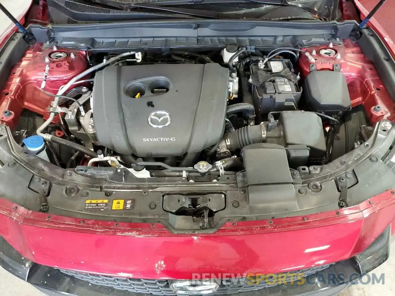 14 fotografías del automóvil dañado 7MMVABBM1RN197212 MAZDA CX-50 PREF 2024