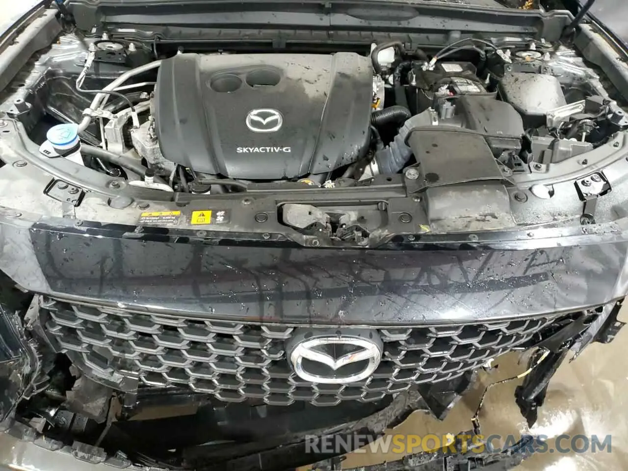 12 fotografías del automóvil dañado 7MMVABBM4RN173339 MAZDA CX-50 PREF 2024