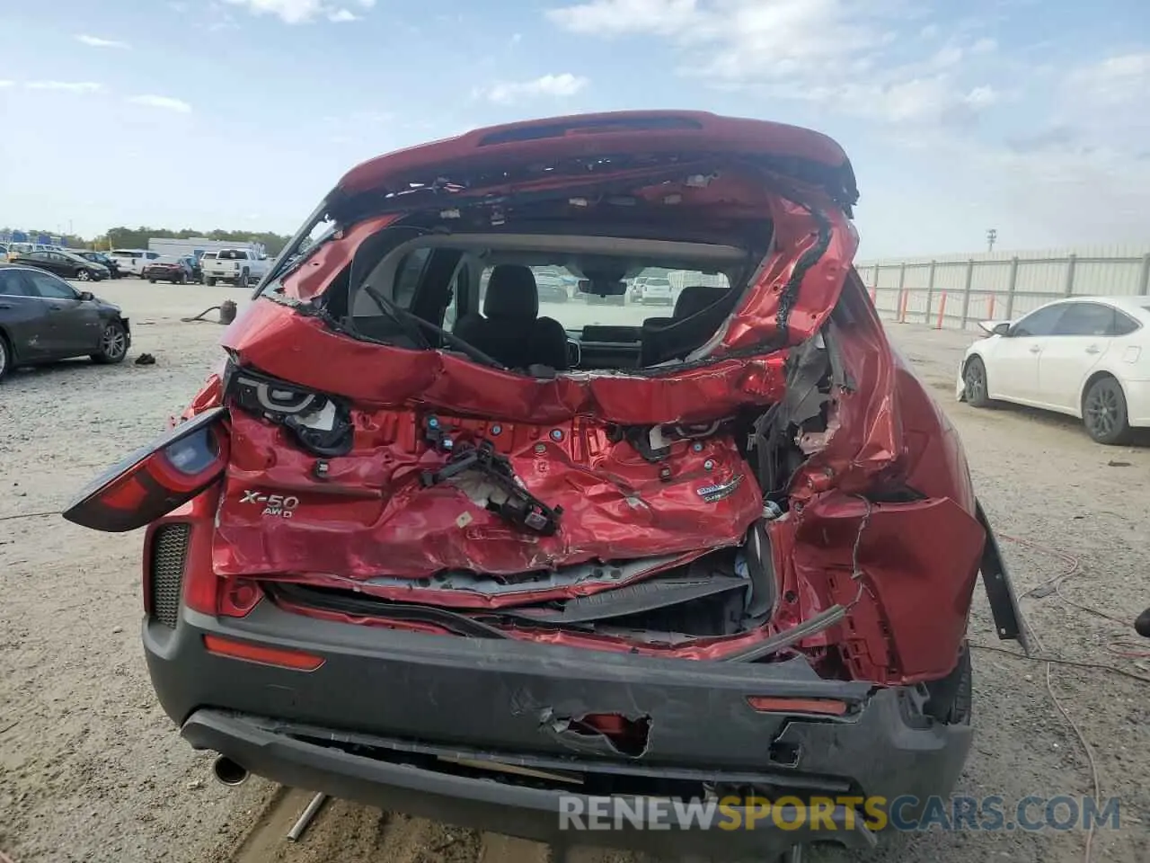 6 fotografías del automóvil dañado 7MMVABBM5RN229157 MAZDA CX-50 PREF 2024