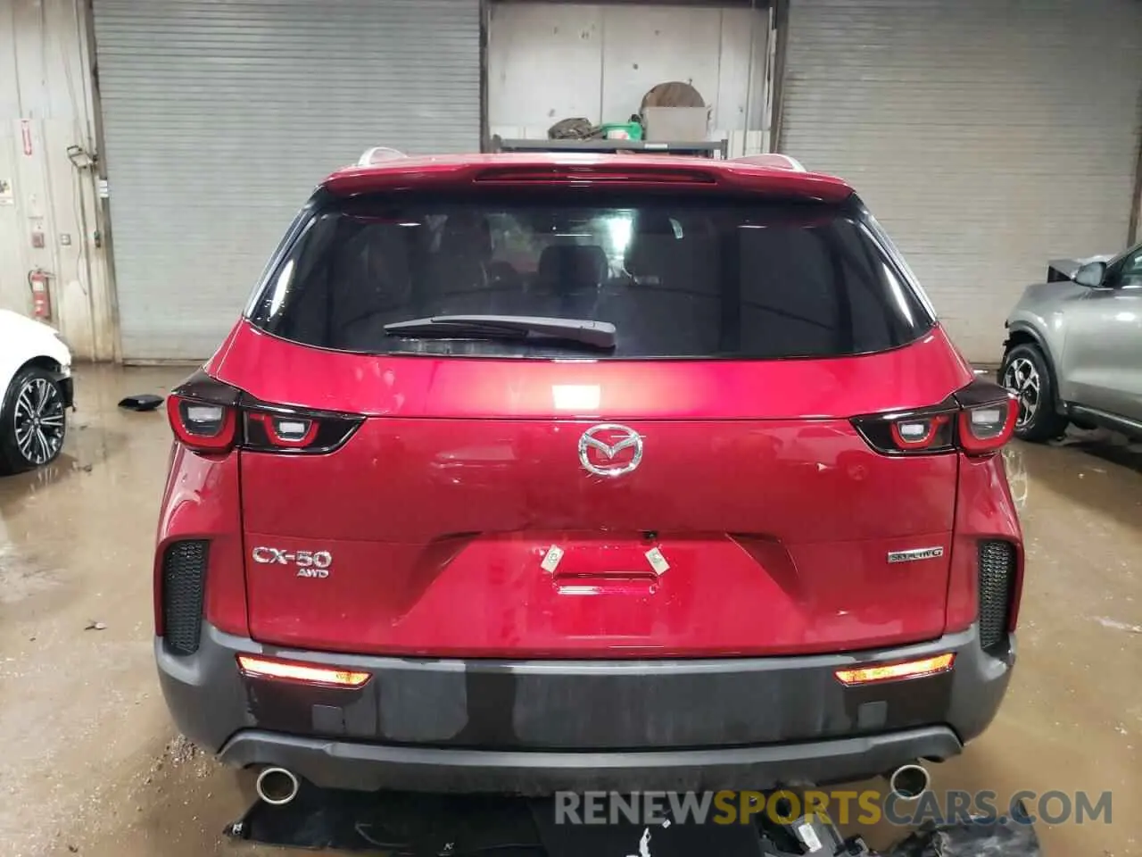 6 fotografías del automóvil dañado 7MMVABBM0SN340561 MAZDA CX-50 PREF 2025