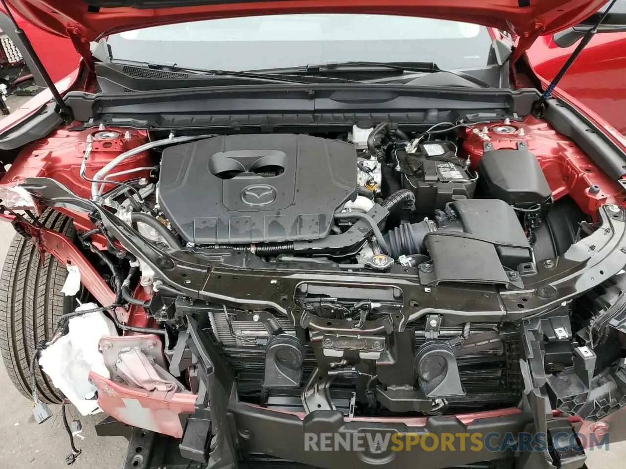 12 fotografías del automóvil dañado 7MMVABBM5SN309757 MAZDA CX-50 PREF 2025