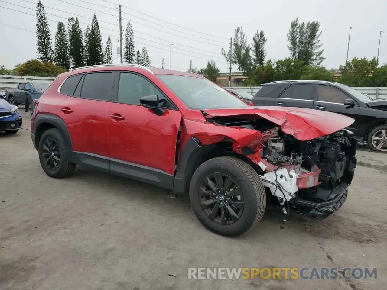 4 fotografías del automóvil dañado 7MMVABBM5SN309757 MAZDA CX-50 PREF 2025