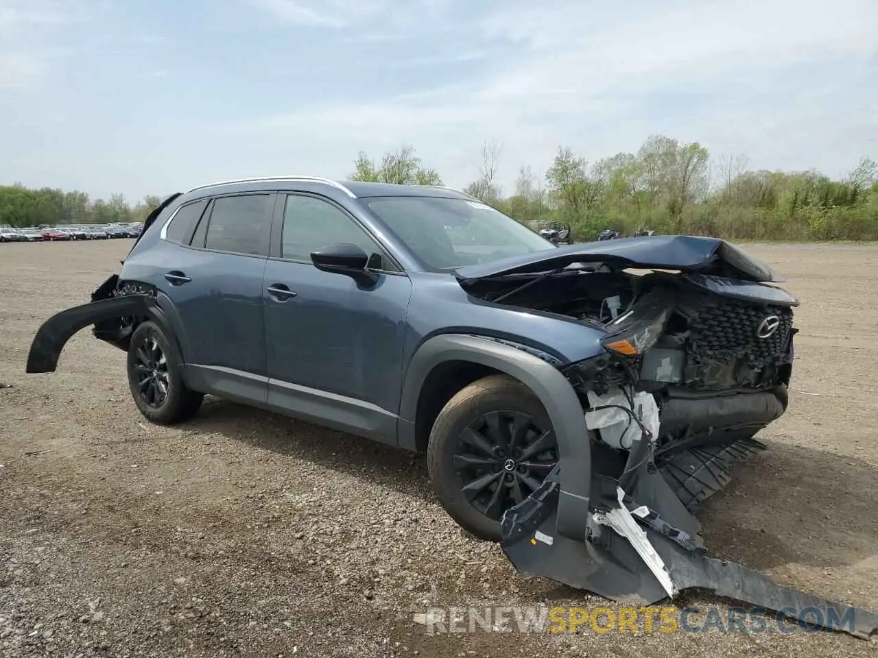 4 fotografías del automóvil dañado 7MMVABDM2RN198396 MAZDA CX-50 PREM 2024