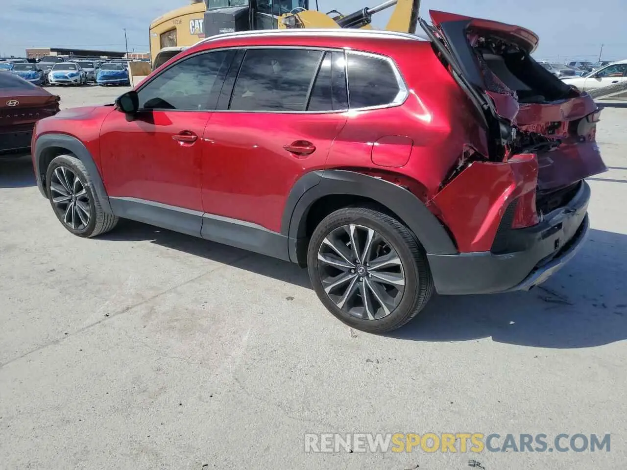 2 fotografías del automóvil dañado 7MMVABDY9RN160084 MAZDA CX-50 PREM 2024