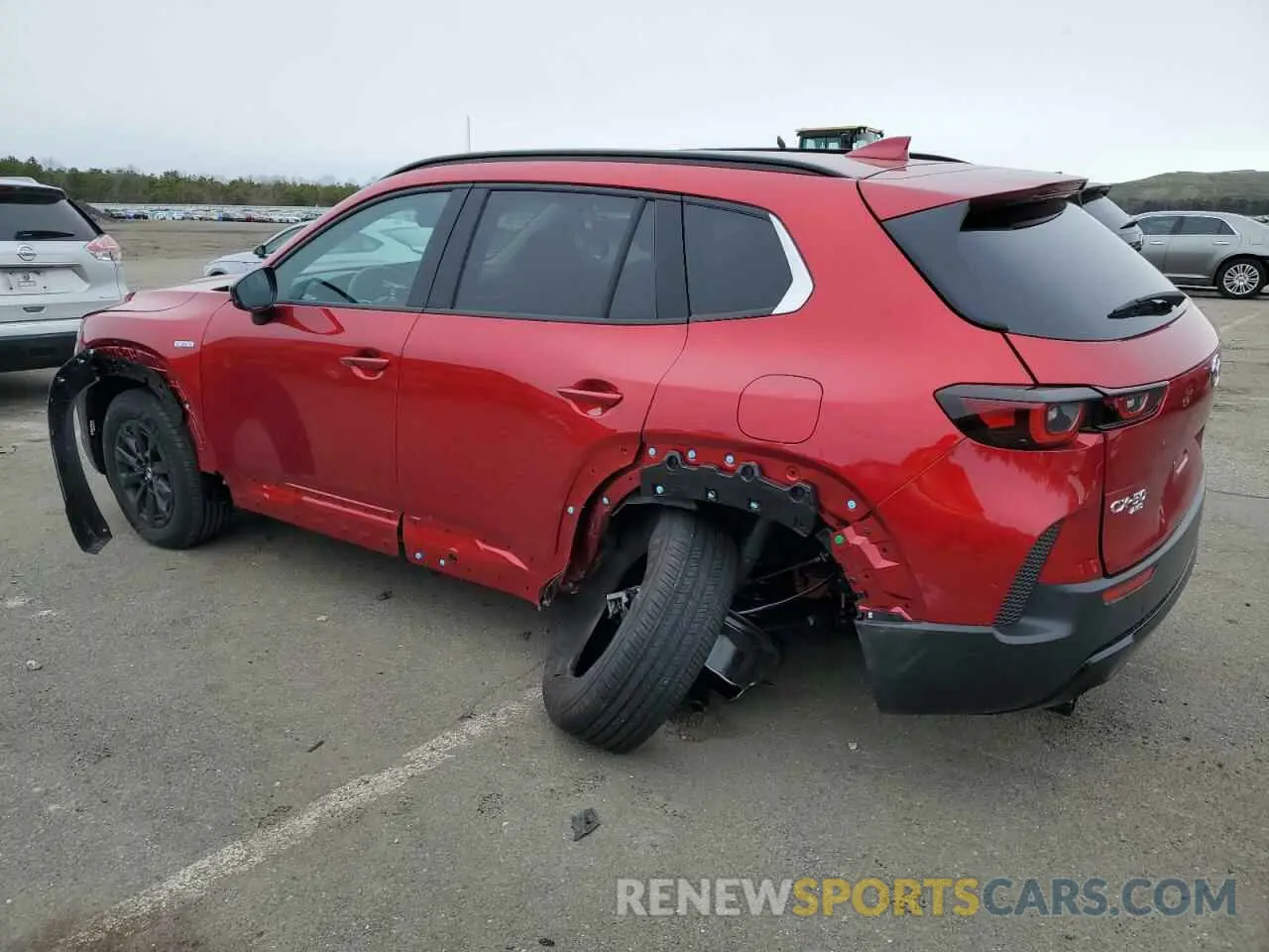 2 fotografías del automóvil dañado 7MMVAADW3SN103118 MAZDA CX-50 PREM 2025