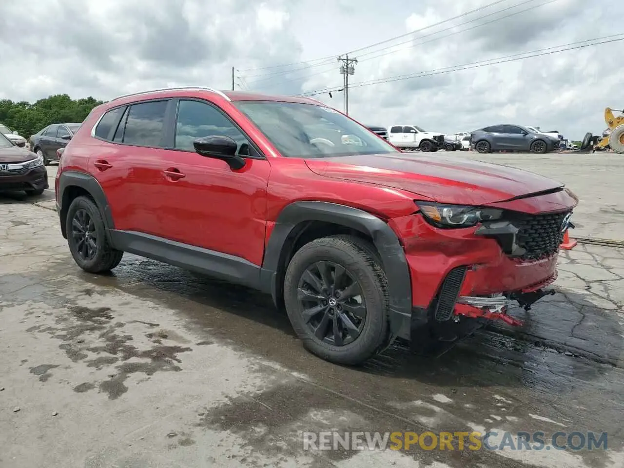 4 fotografías del automóvil dañado 7MMVABDM7SN306484 MAZDA CX-50 PREM 2025