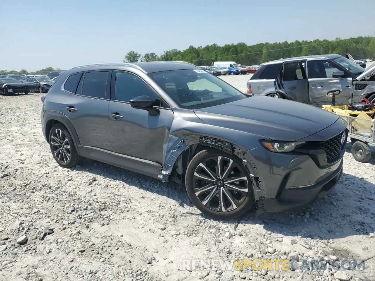 4 fotografías del automóvil dañado 7MMVABEM4SN337321 MAZDA CX-50 PREM 2025