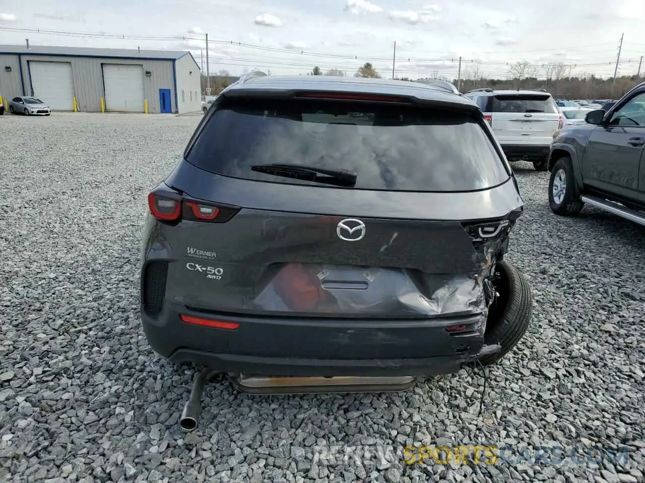 6 fotografías del automóvil dañado 7MMVABAM9PN142036 MAZDA CX-50 SELE 2023