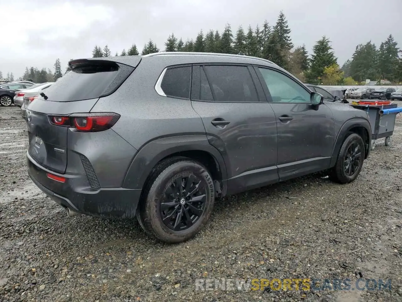 3 fotografías del automóvil dañado 7MMVABAM1RN187703 MAZDA CX-50 SELE 2024