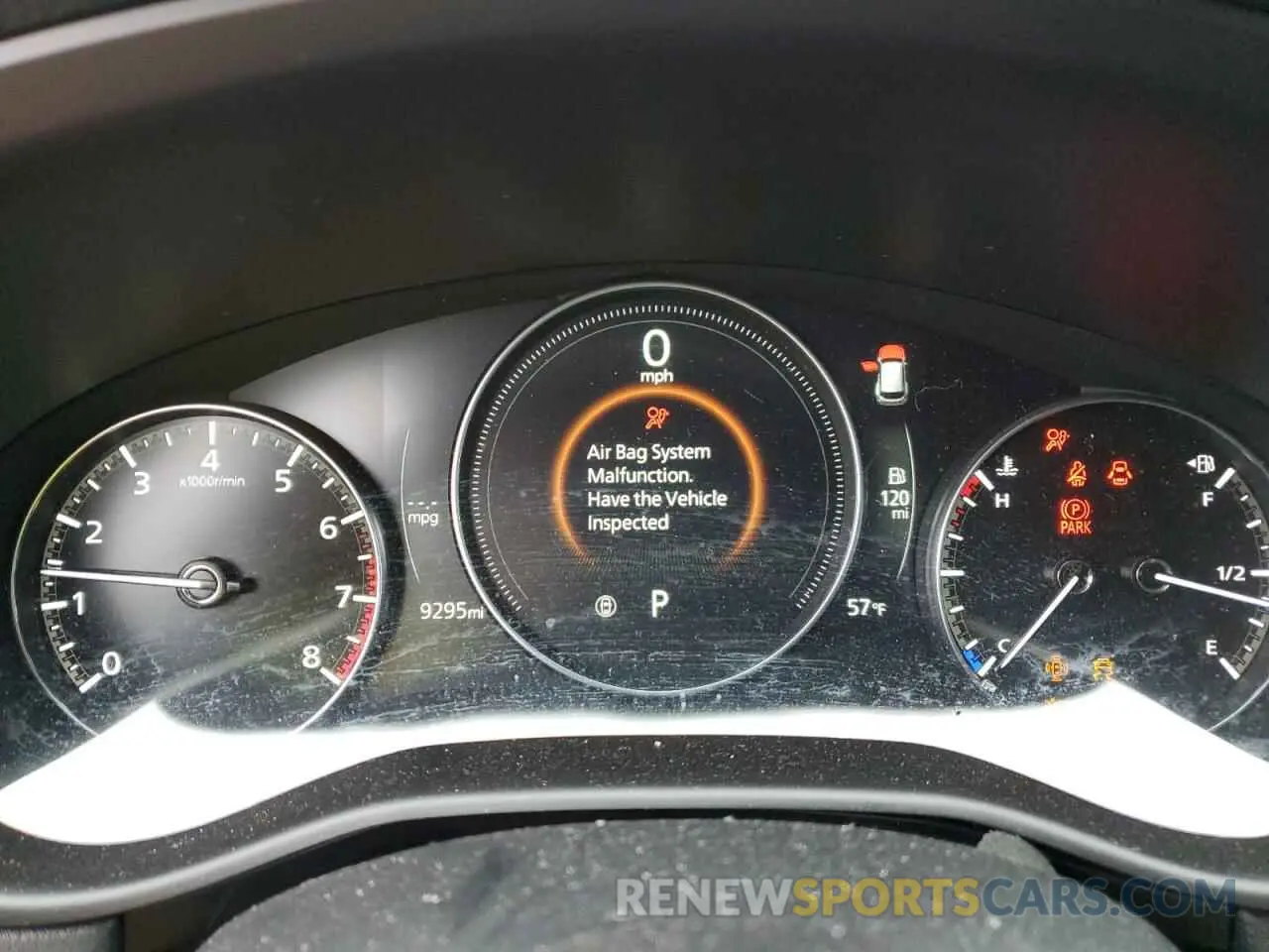 9 fotografías del automóvil dañado 7MMVABAM1RN187703 MAZDA CX-50 SELE 2024