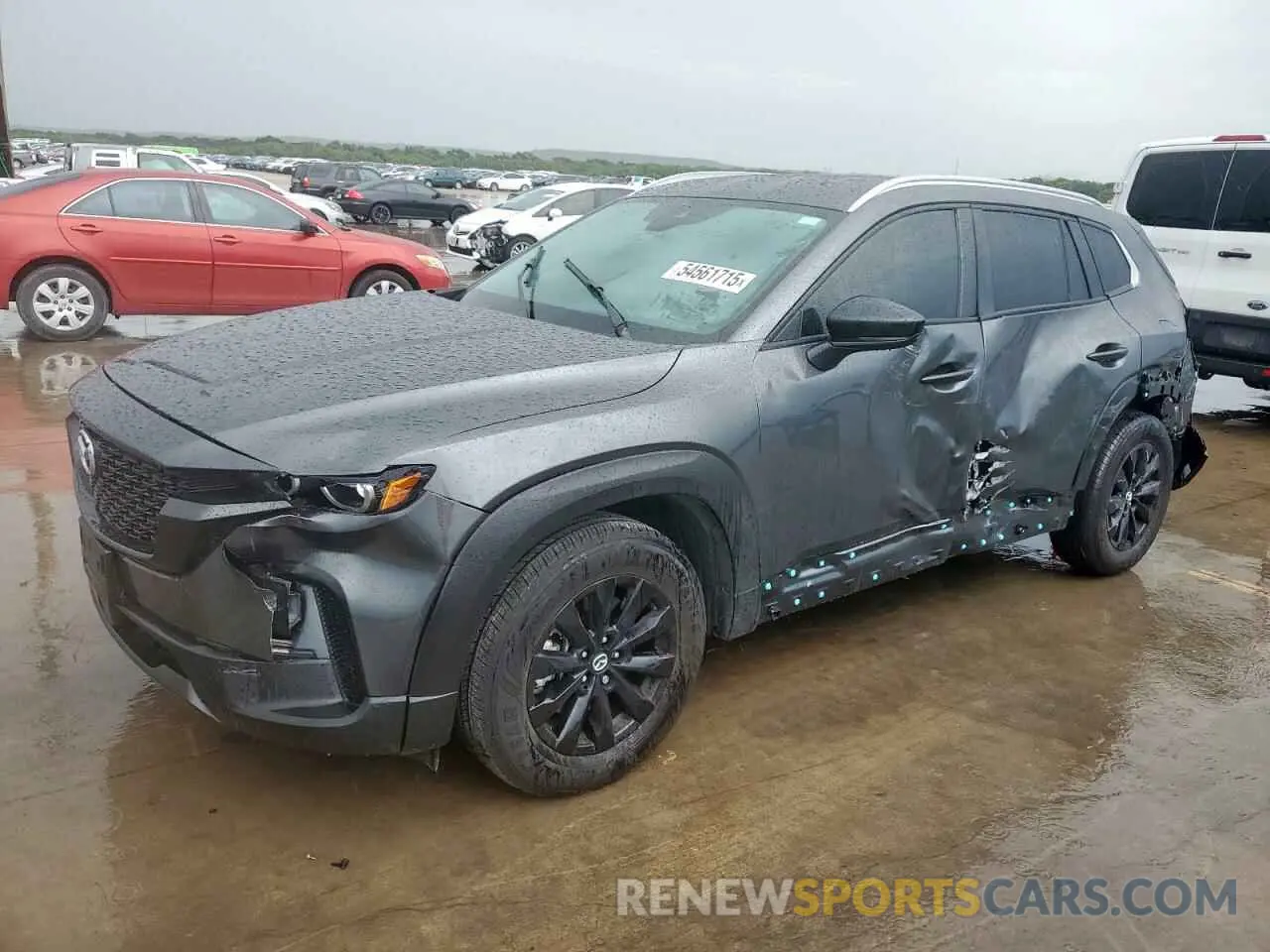 1 fotografías del automóvil dañado 7MMVABAM1RN201535 MAZDA CX-50 SELE 2024