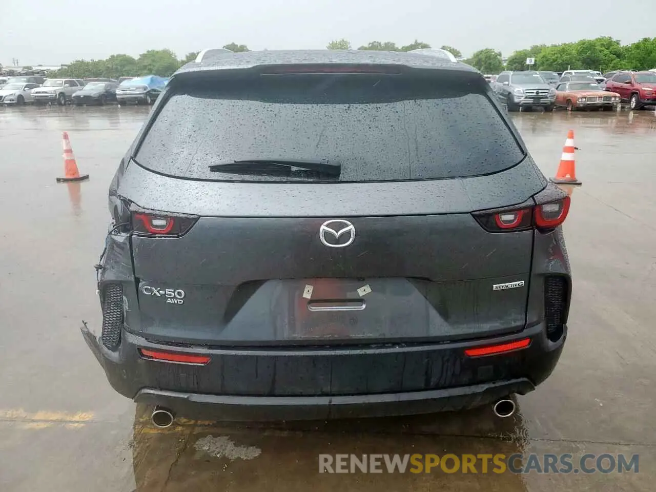 6 fotografías del automóvil dañado 7MMVABAM1RN201535 MAZDA CX-50 SELE 2024