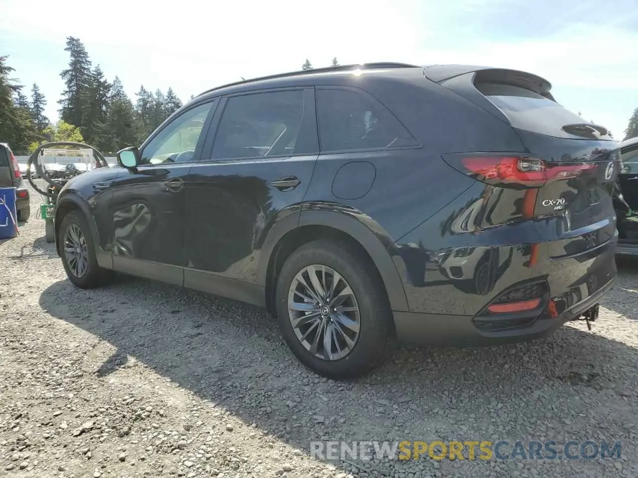 2 fotografías del automóvil dañado JM3KJBHD1S1120421 MAZDA CX-70 2025