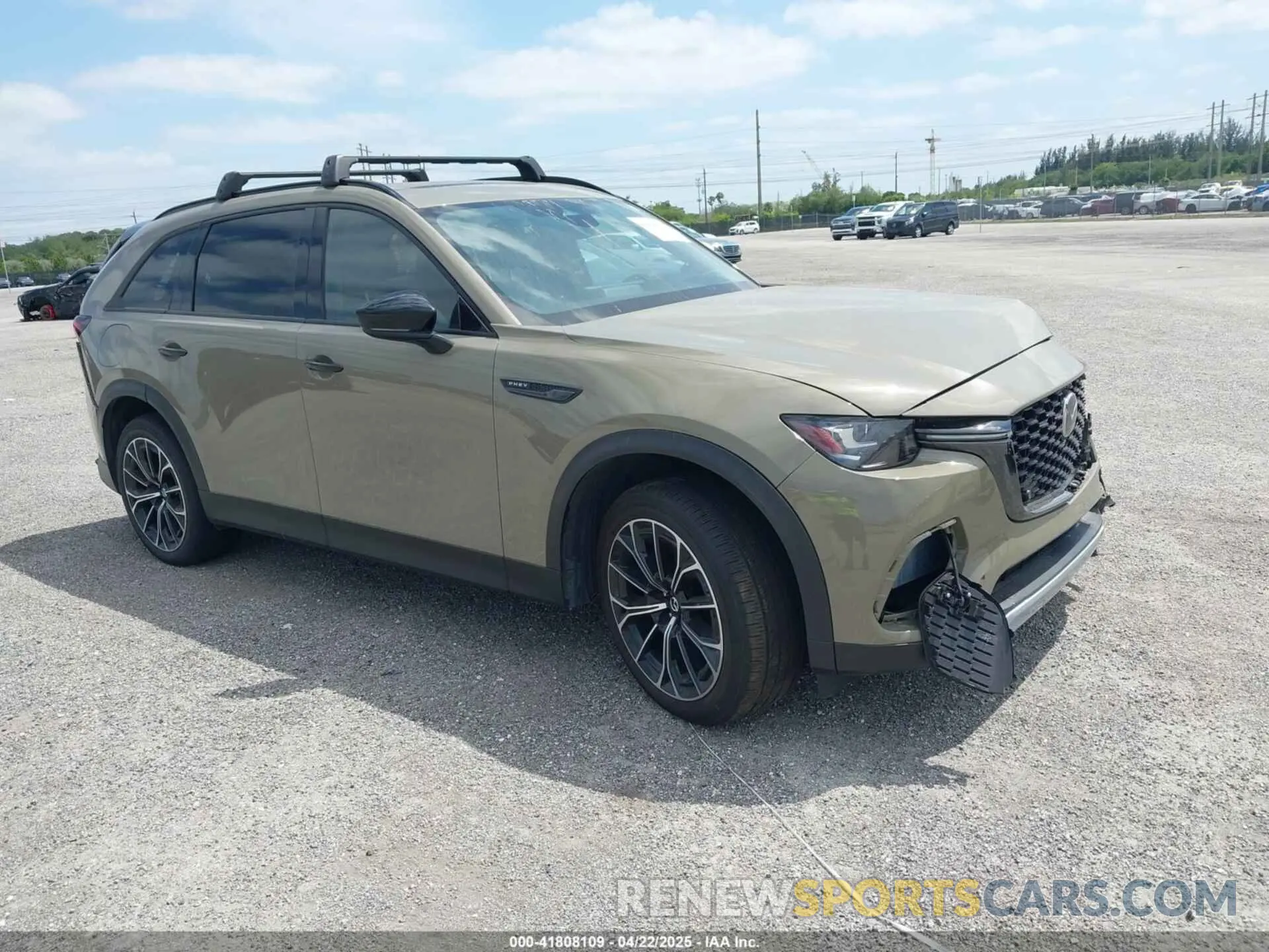 1 fotografías del automóvil dañado JM3KJDHA9S1100774 MAZDA CX-70 PHEV 2025