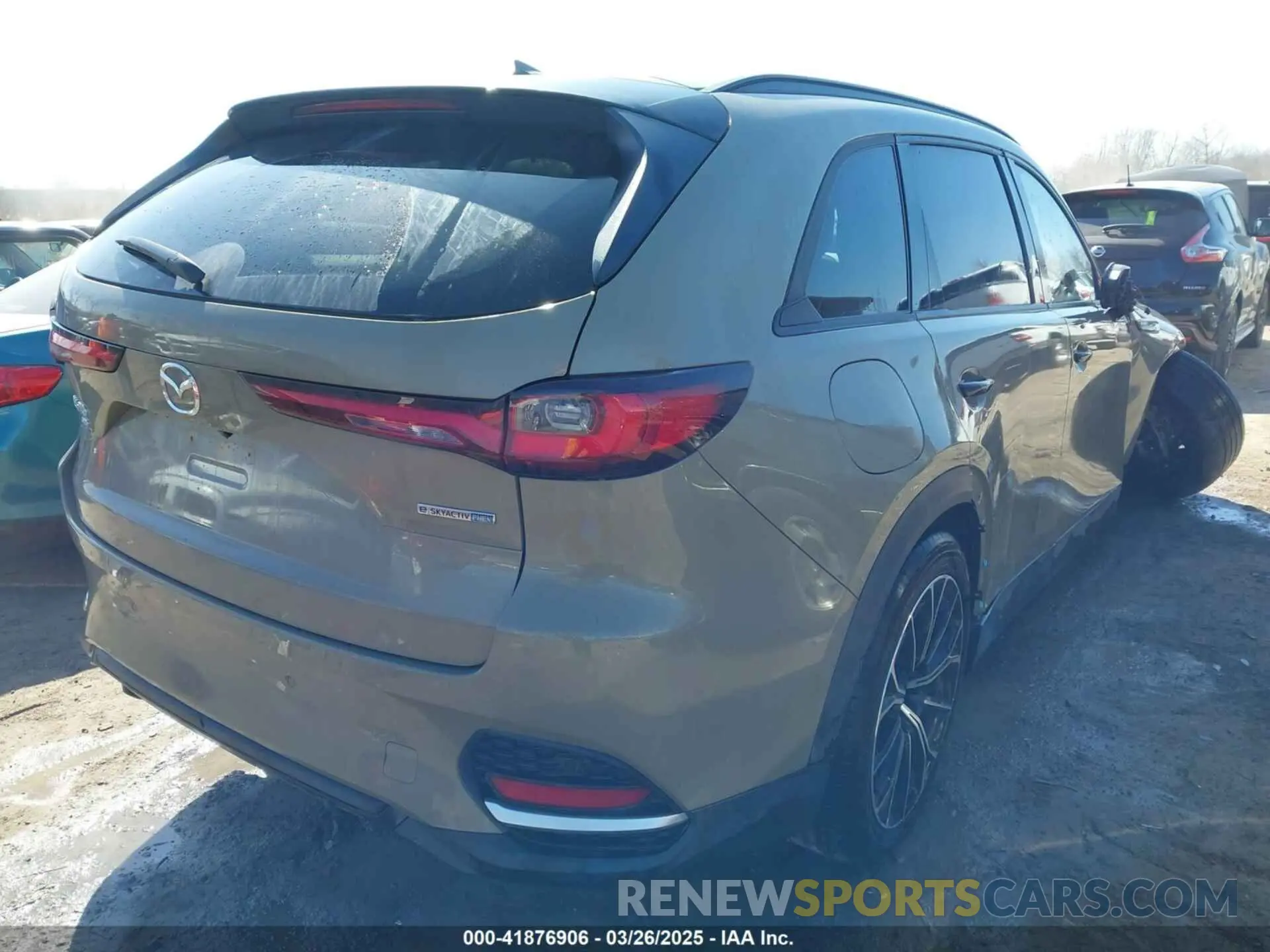 4 fotografías del automóvil dañado JM3KJDHAXS1108656 MAZDA CX-70 PHEV 2025