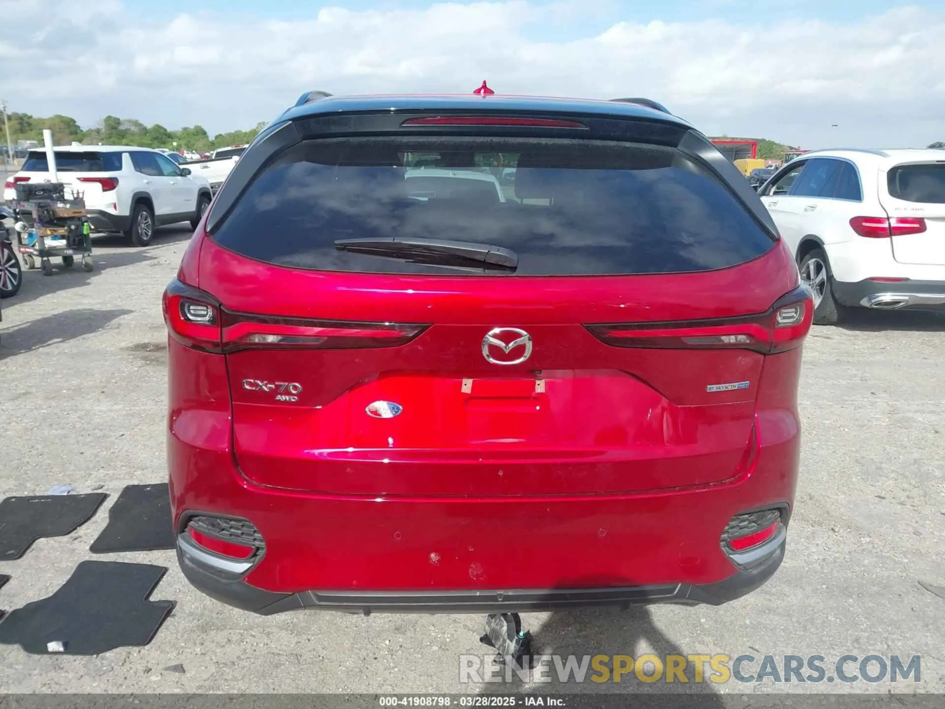17 fotografías del automóvil dañado JM3KJEHA4S1112319 MAZDA CX-70 PHEV 2025