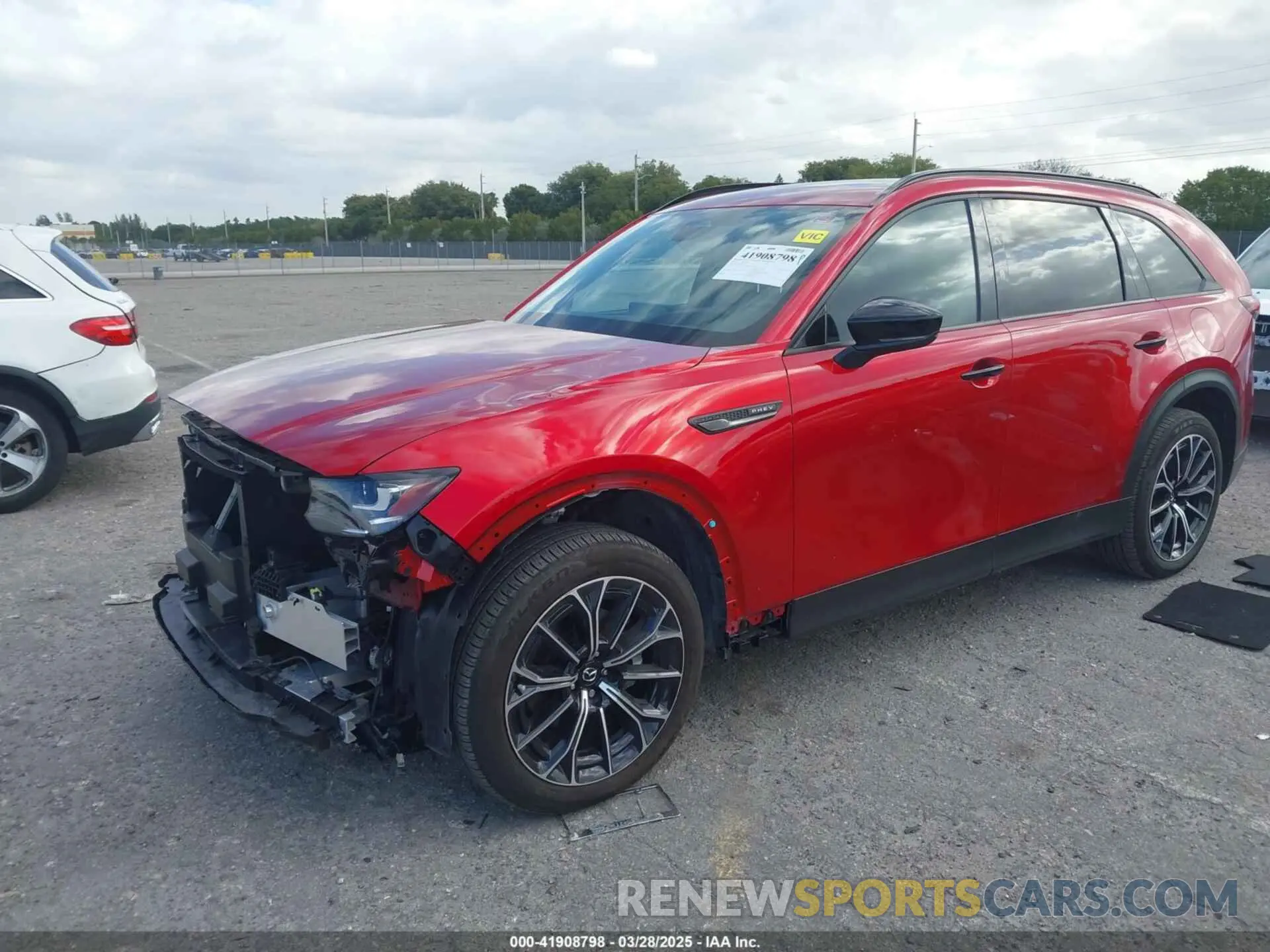2 fotografías del automóvil dañado JM3KJEHA4S1112319 MAZDA CX-70 PHEV 2025