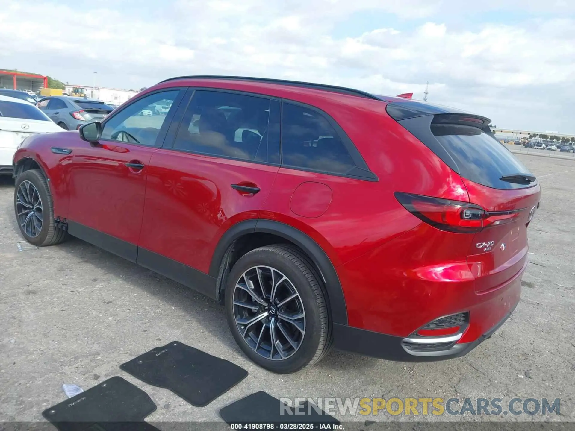 3 fotografías del automóvil dañado JM3KJEHA4S1112319 MAZDA CX-70 PHEV 2025