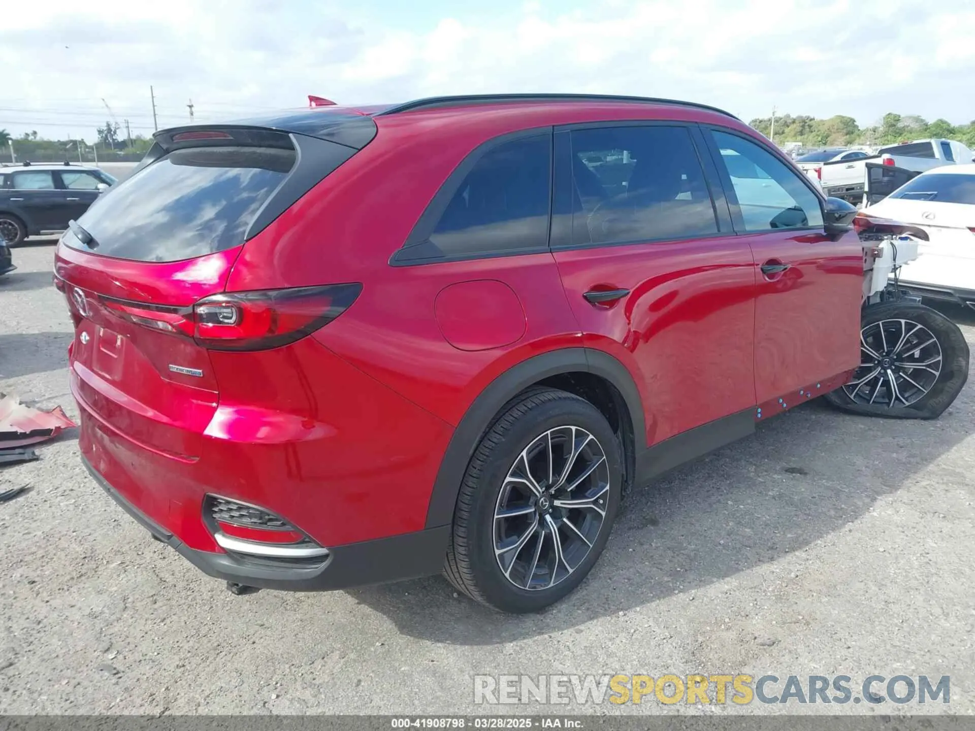 4 fotografías del automóvil dañado JM3KJEHA4S1112319 MAZDA CX-70 PHEV 2025