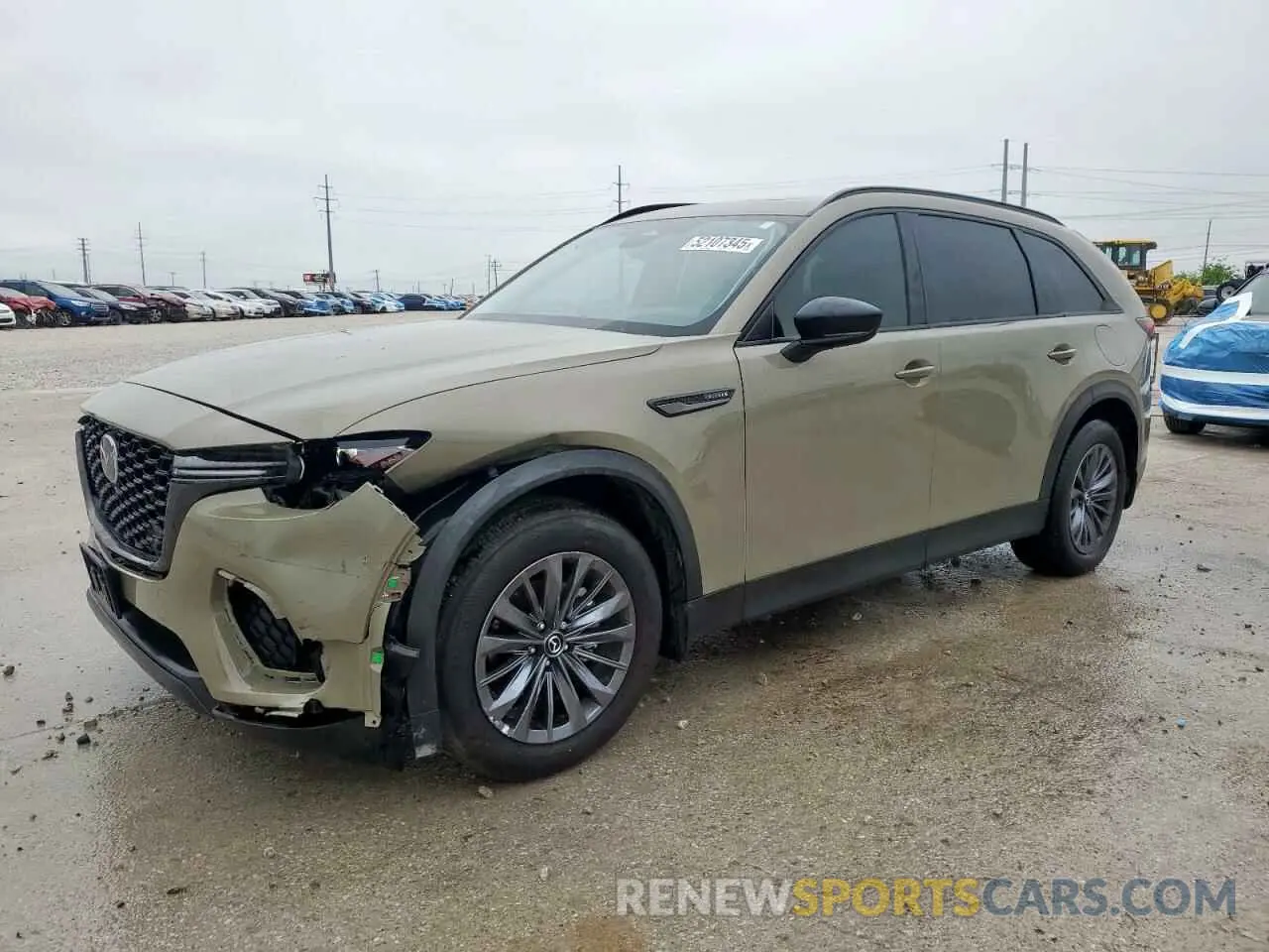 1 fotografías del automóvil dañado JM3KJBHD8S1117161 MAZDA CX-70 PREF 2025