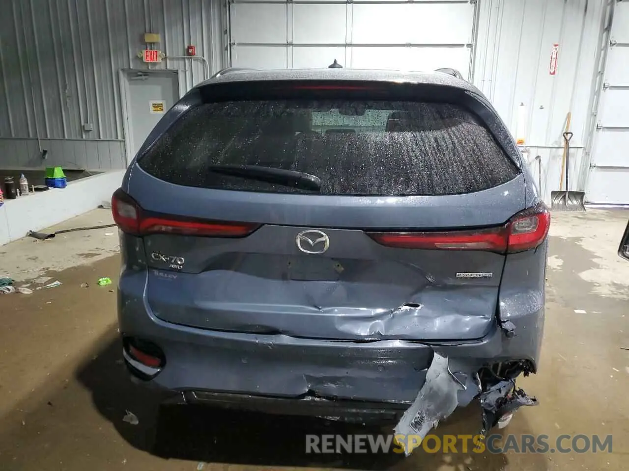 6 fotografías del automóvil dañado JM3KJDHA6S1113577 MAZDA CX-70 PREM 2025