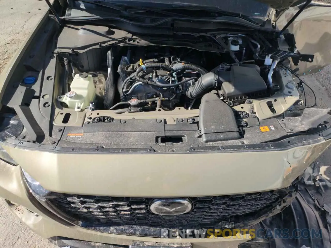 13 fotografías del automóvil dañado JM3KJDHAXS1100444 MAZDA CX-70 PREM 2025