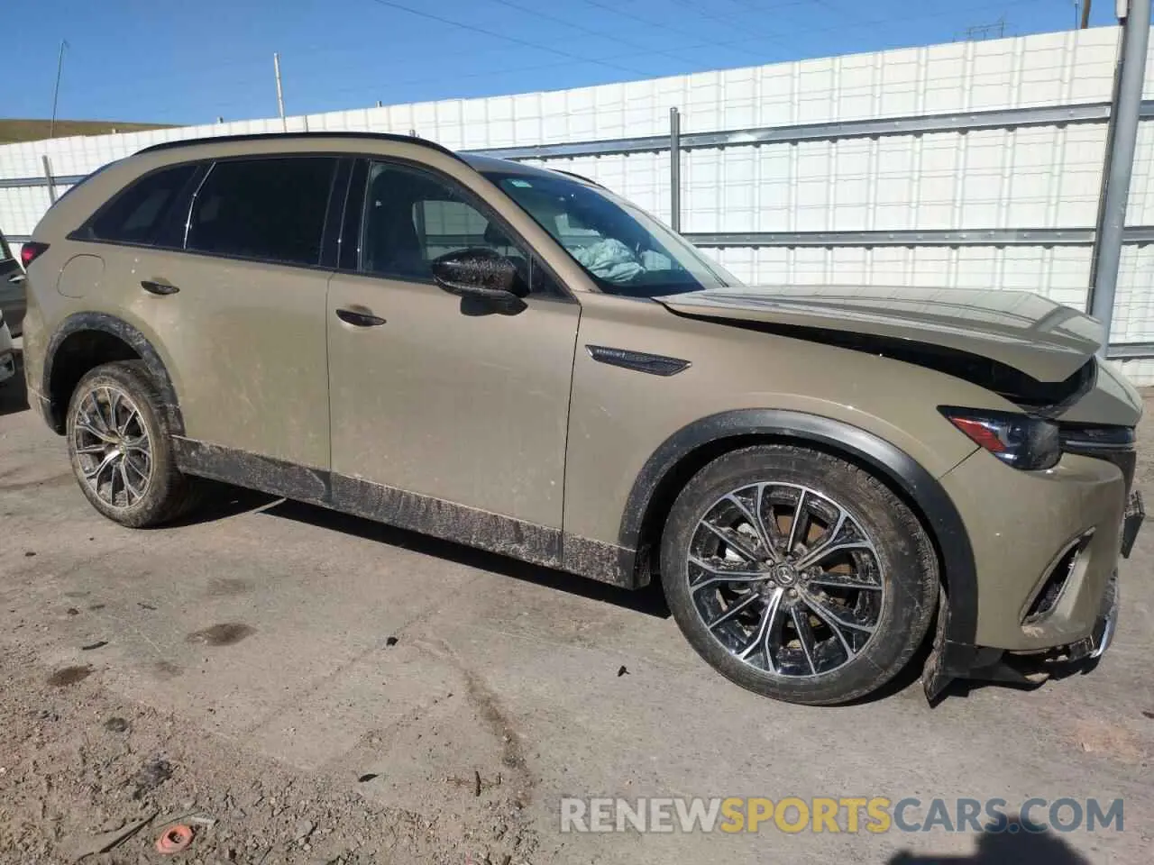 4 fotografías del automóvil dañado JM3KJDHAXS1100444 MAZDA CX-70 PREM 2025