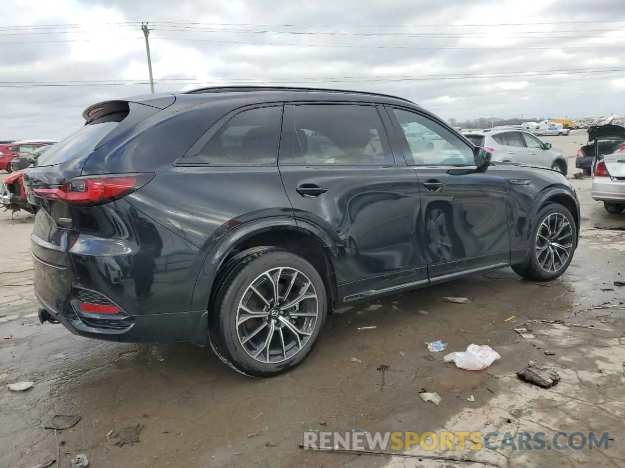 3 fotografías del automóvil dañado JM3KJDHC5S1110090 MAZDA CX-70 PREM 2025