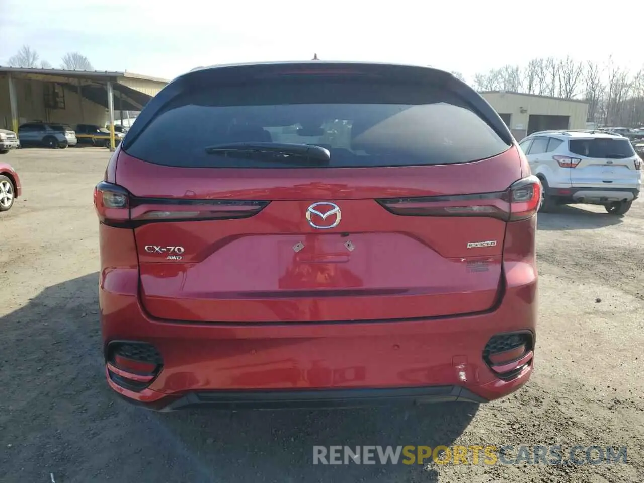 6 fotografías del automóvil dañado JM3KJDHC8S1104378 MAZDA CX-70 PREM 2025