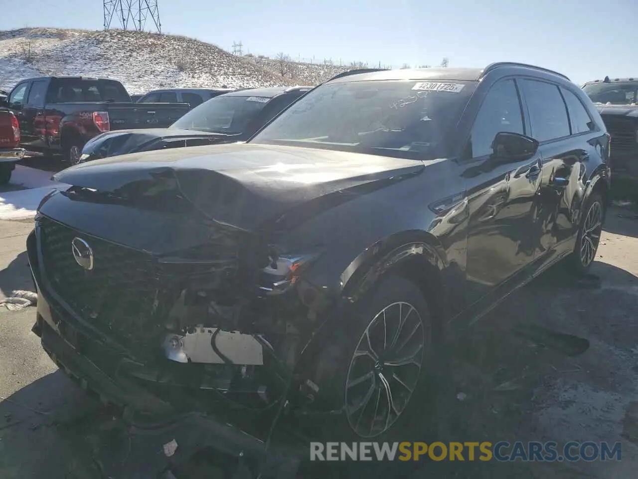1 fotografías del automóvil dañado JM3KJDHCXS1105290 MAZDA CX-70 PREM 2025