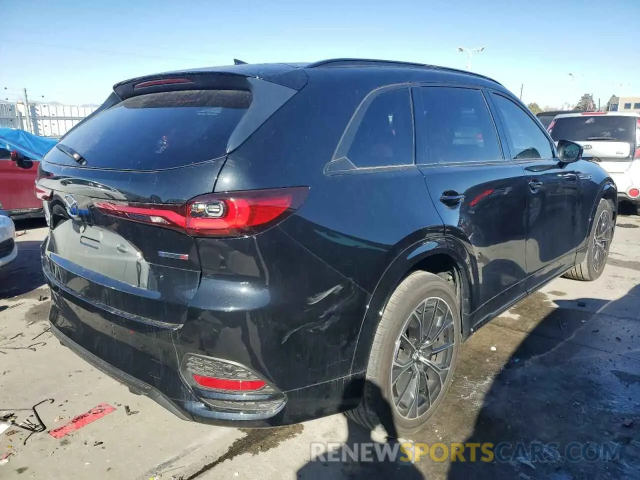 3 fotografías del automóvil dañado JM3KJDHCXS1105290 MAZDA CX-70 PREM 2025