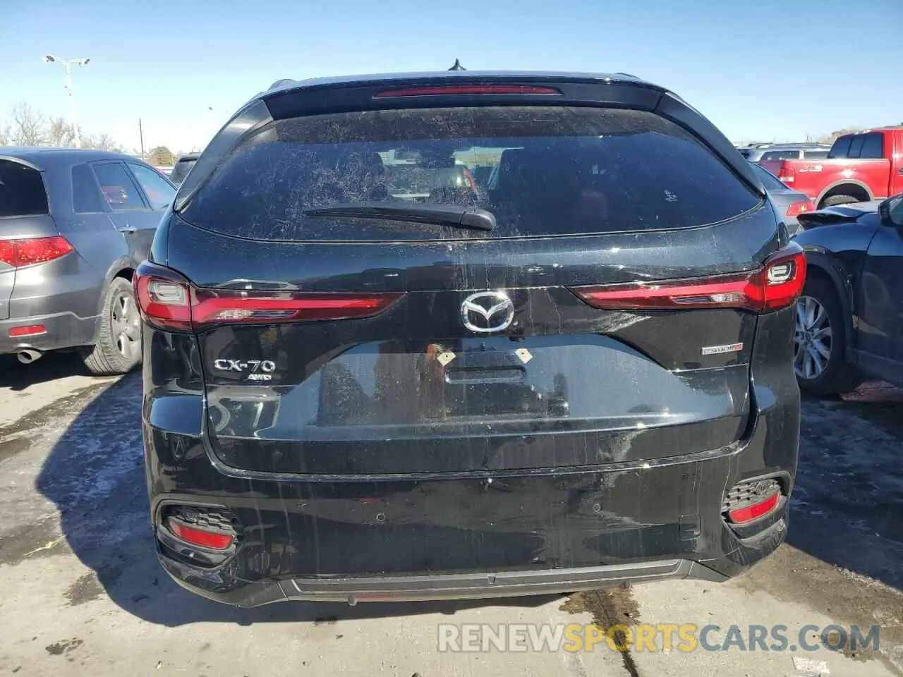 6 fotografías del automóvil dañado JM3KJDHCXS1105290 MAZDA CX-70 PREM 2025