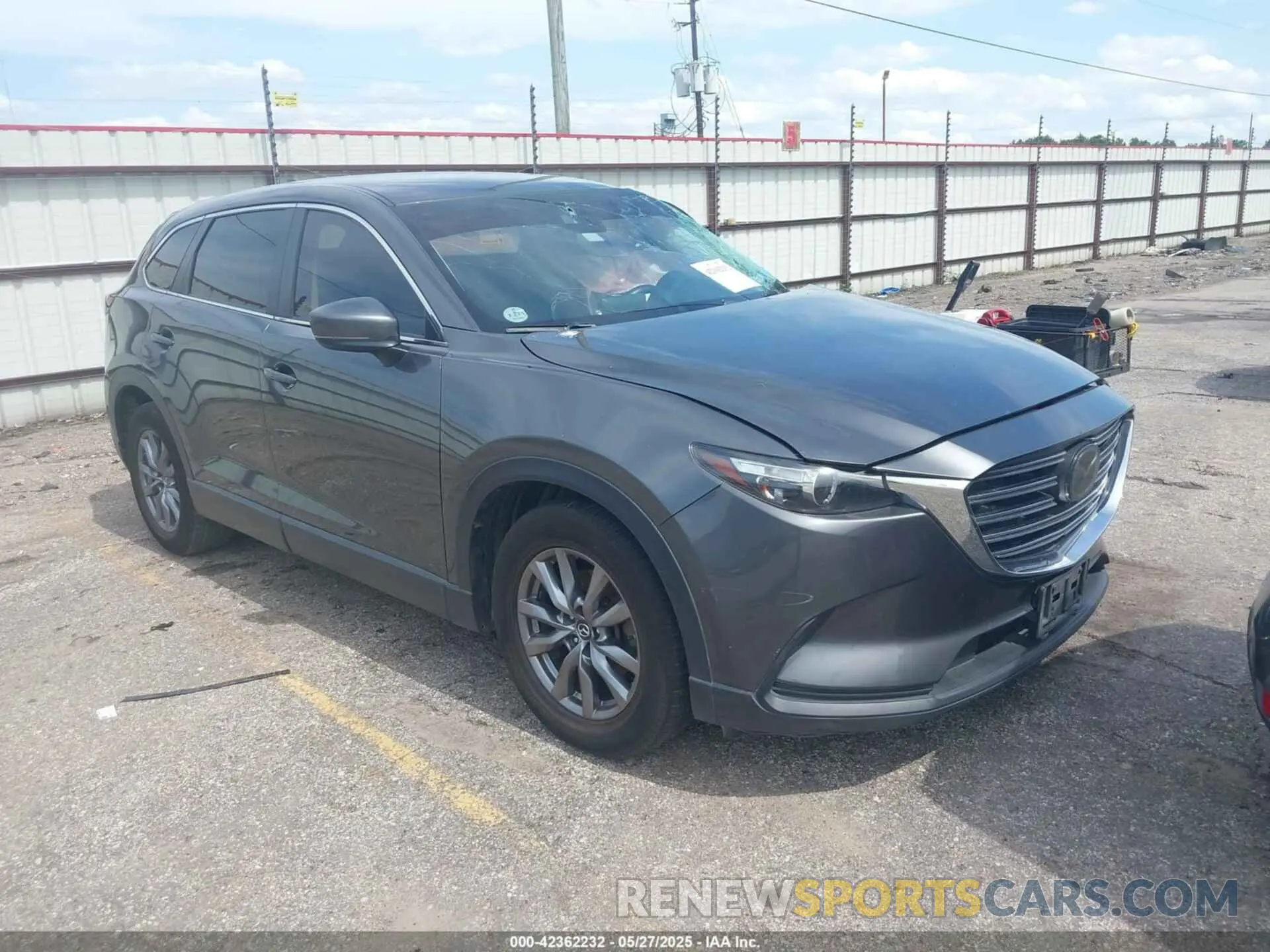 1 fotografías del automóvil dañado JM3TCABY0K0327361 MAZDA CX-9 2019