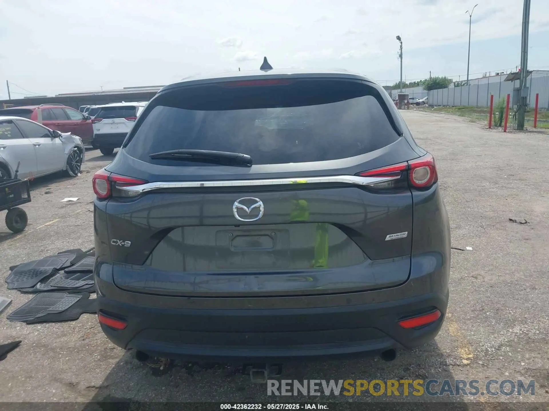 15 fotografías del automóvil dañado JM3TCABY0K0327361 MAZDA CX-9 2019