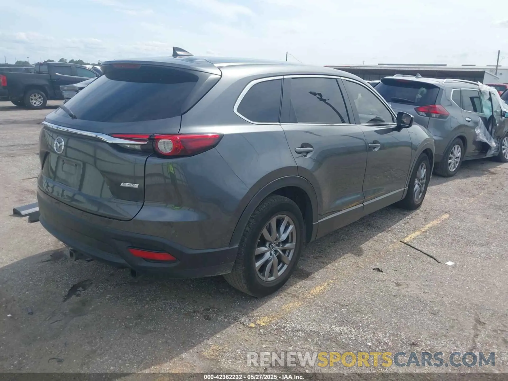 4 fotografías del automóvil dañado JM3TCABY0K0327361 MAZDA CX-9 2019