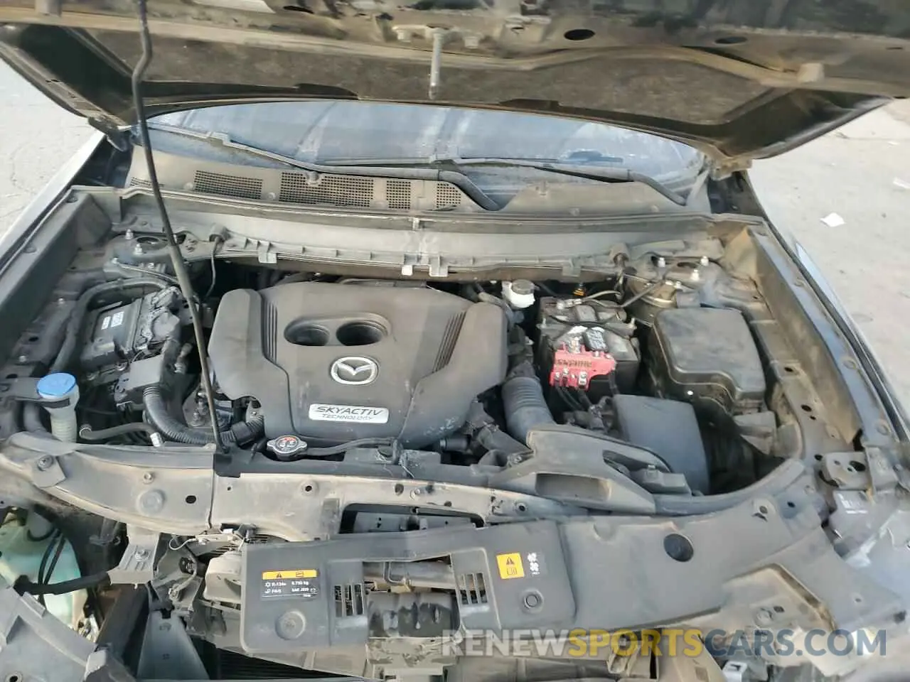 12 fotografías del automóvil dañado JM3TCABY2K0325613 MAZDA CX-9 2019