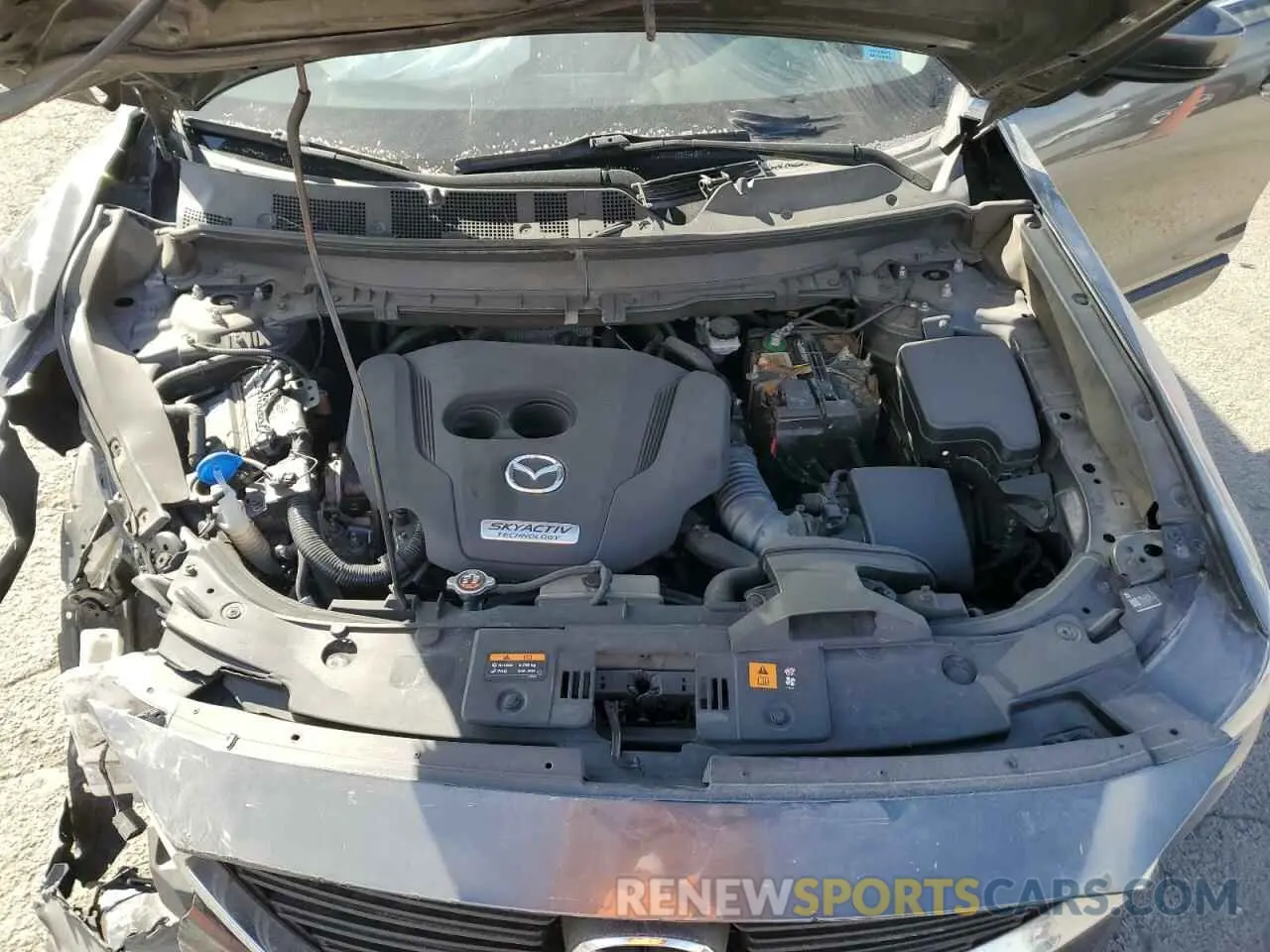 12 fotografías del automóvil dañado JM3TCABY3K0316791 MAZDA CX-9 2019