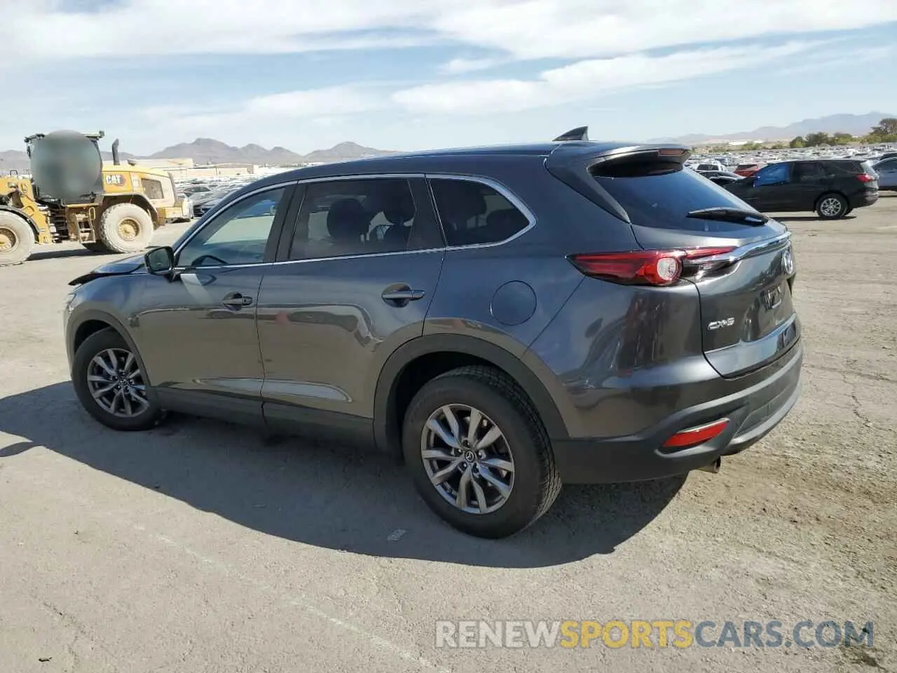 2 fotografías del automóvil dañado JM3TCABY3K0316791 MAZDA CX-9 2019