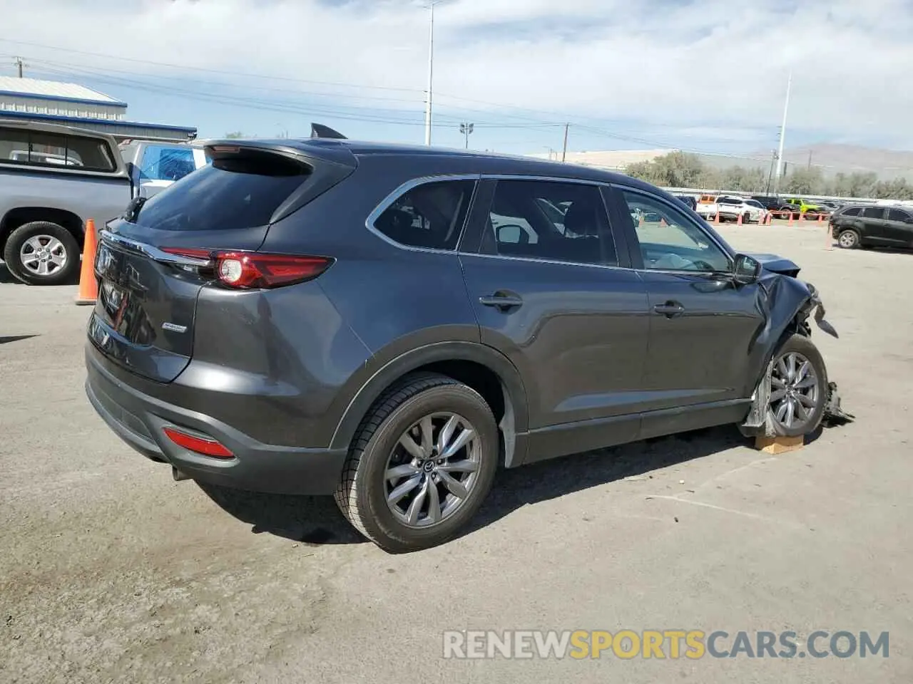 3 fotografías del automóvil dañado JM3TCABY3K0316791 MAZDA CX-9 2019