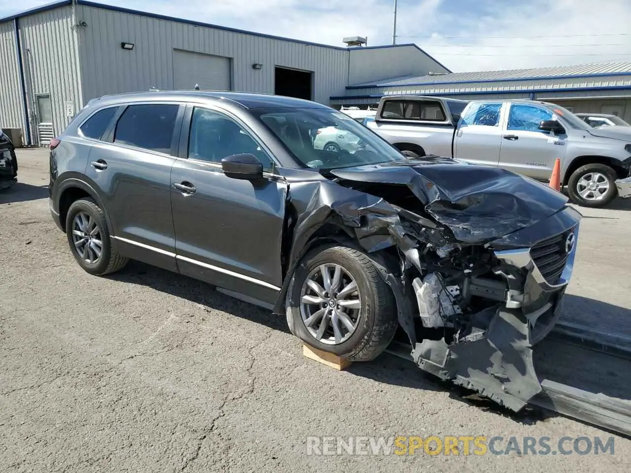 4 fotografías del automóvil dañado JM3TCABY3K0316791 MAZDA CX-9 2019