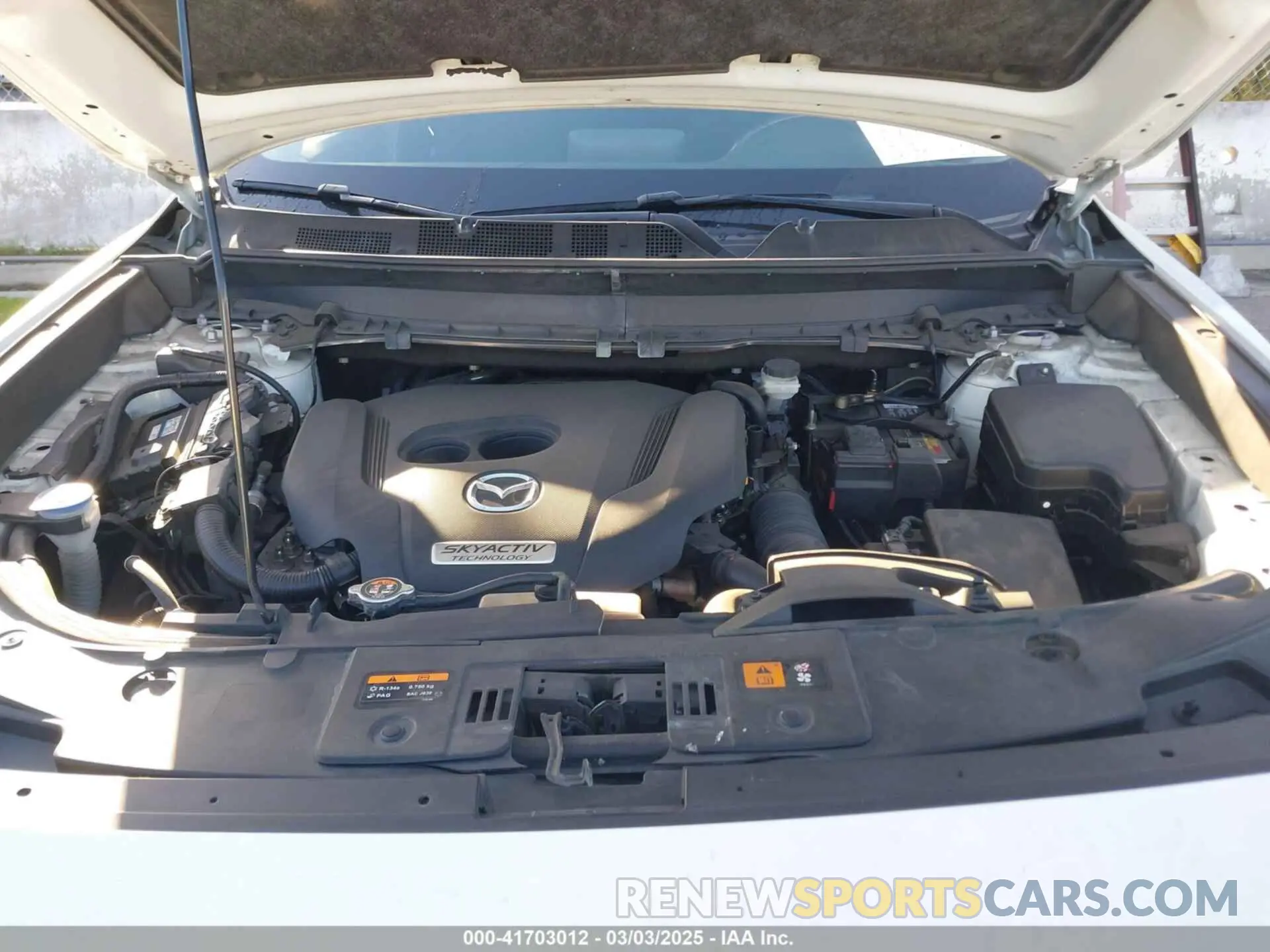 10 fotografías del automóvil dañado JM3TCABY9K0309019 MAZDA CX-9 2019
