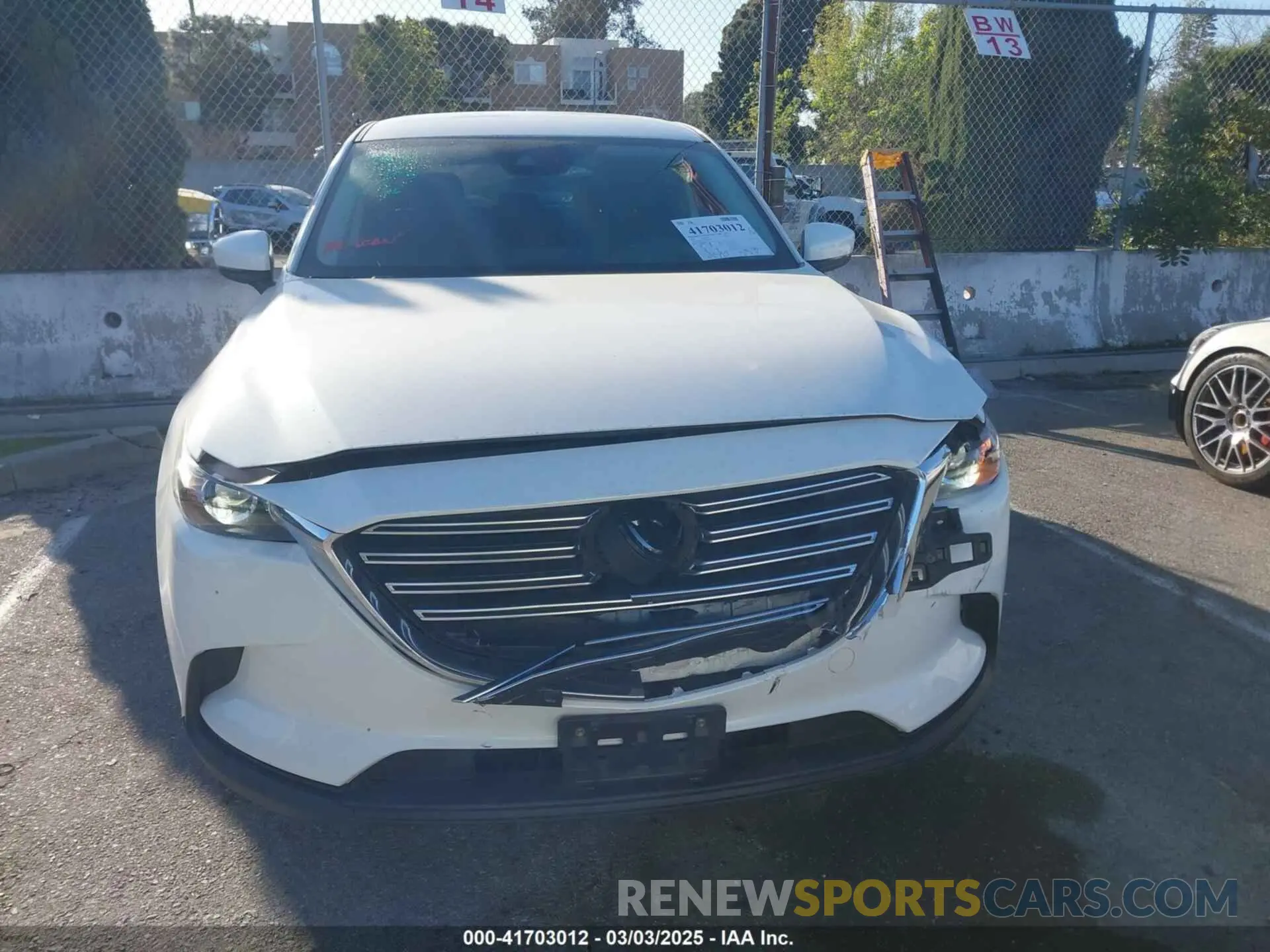 12 fotografías del automóvil dañado JM3TCABY9K0309019 MAZDA CX-9 2019