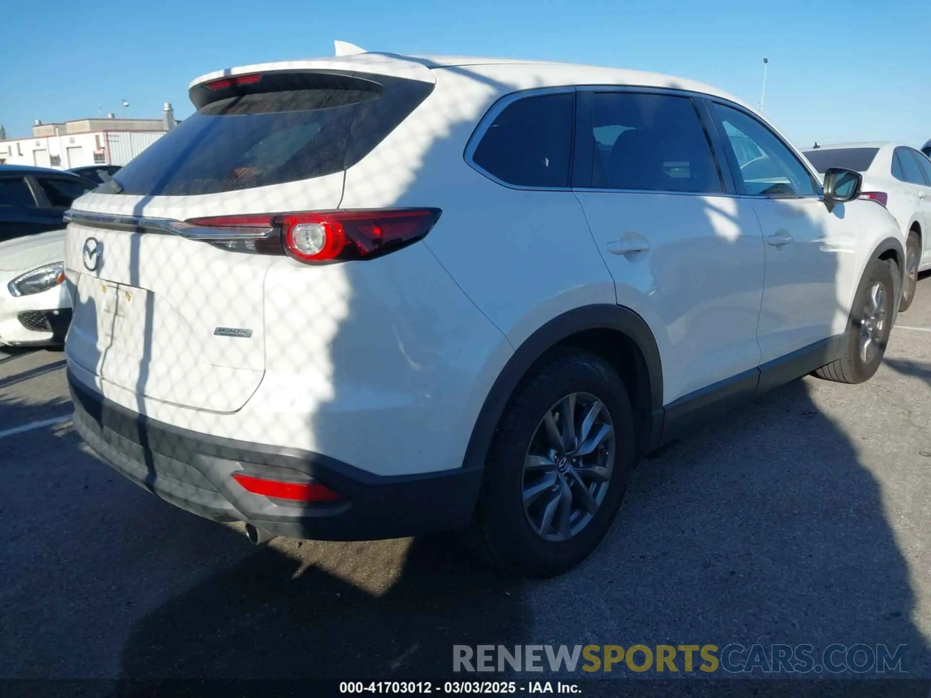 4 fotografías del automóvil dañado JM3TCABY9K0309019 MAZDA CX-9 2019