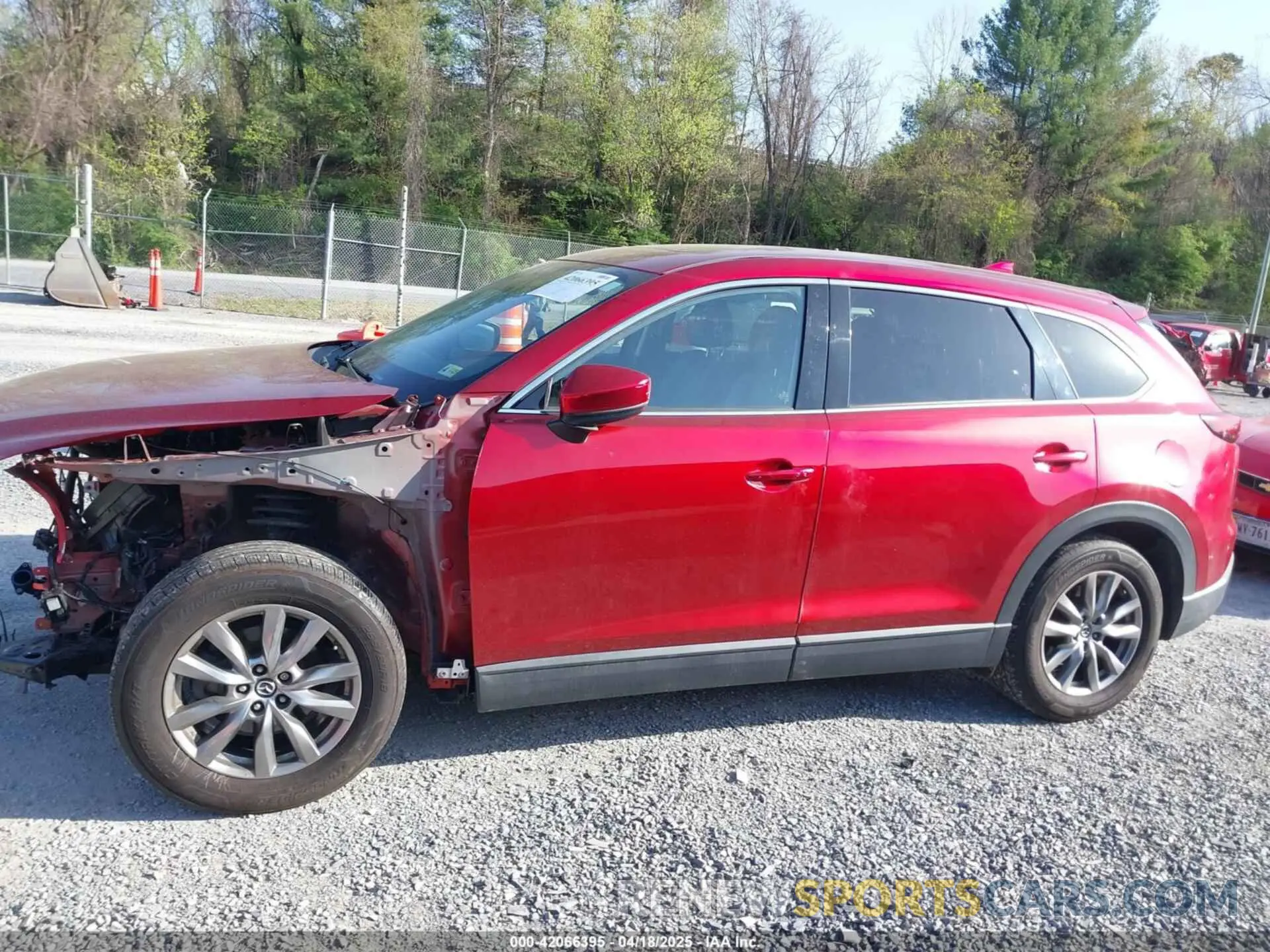 15 fotografías del automóvil dañado JM3TCACY0K0310851 MAZDA CX-9 2019