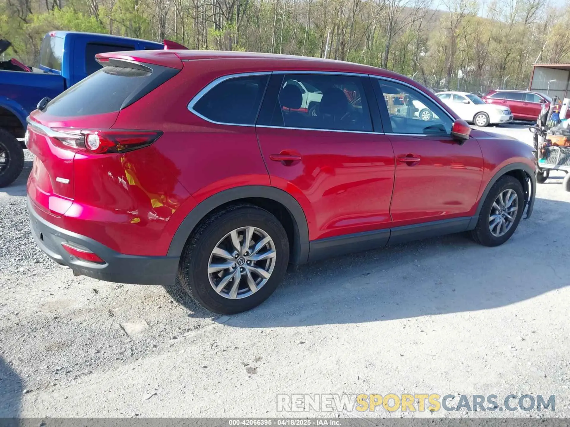 4 fotografías del automóvil dañado JM3TCACY0K0310851 MAZDA CX-9 2019